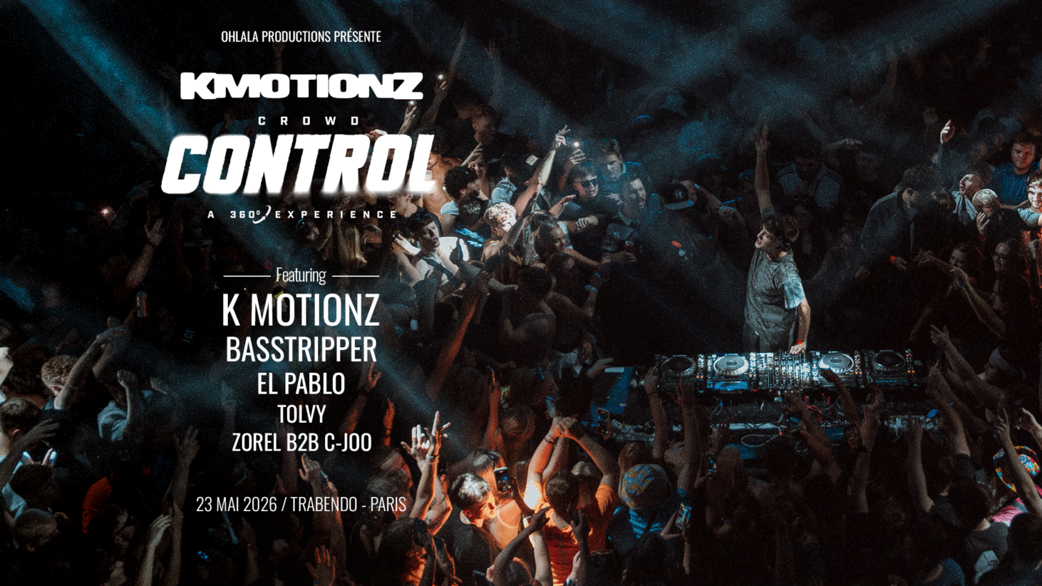 GET IN STEP Presents K MOTIONZ Crowd Control (360°)