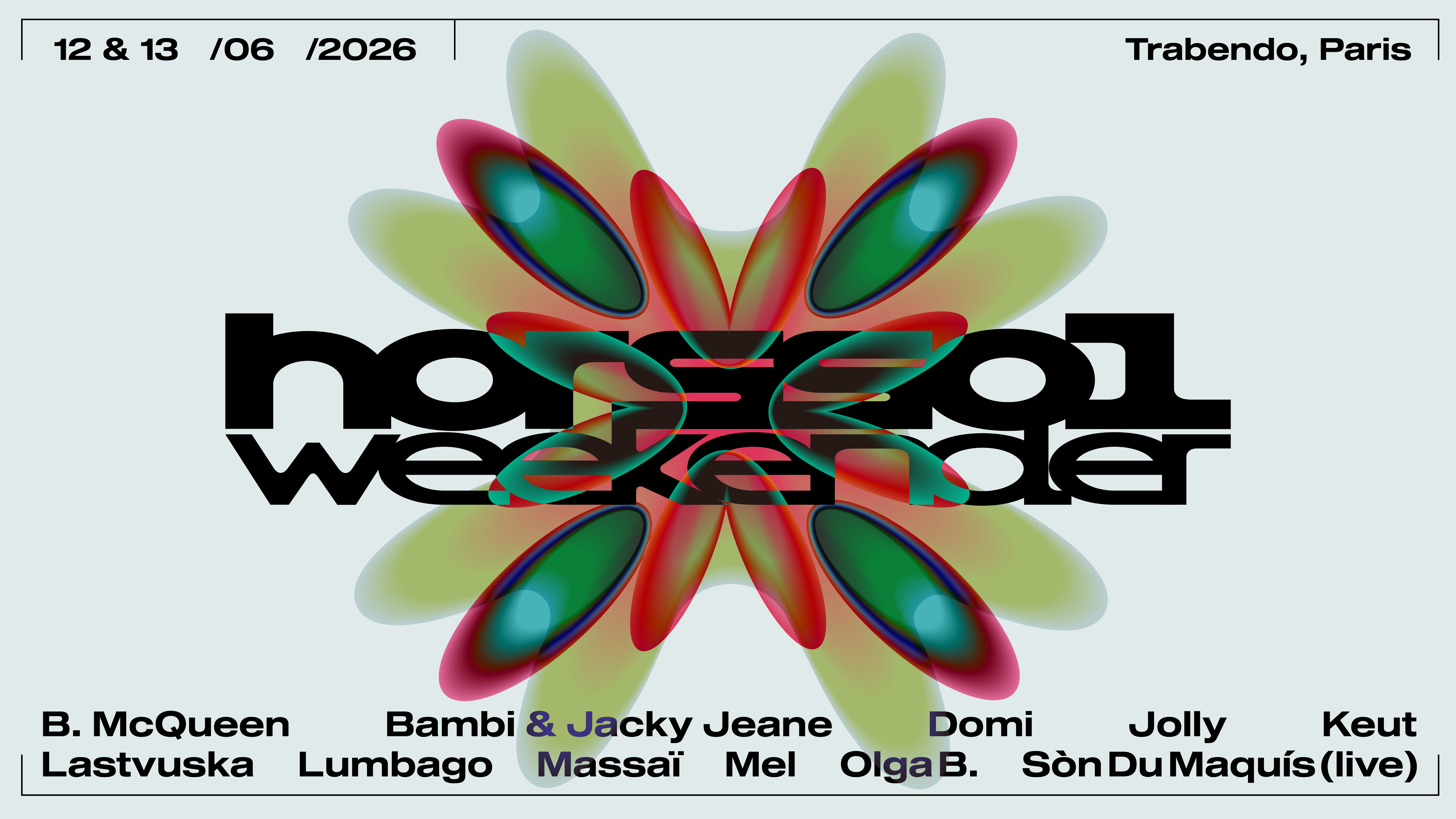 Hors-Sol Weekender [12 & 13 Juin] : Open Air + Club – Trabendo