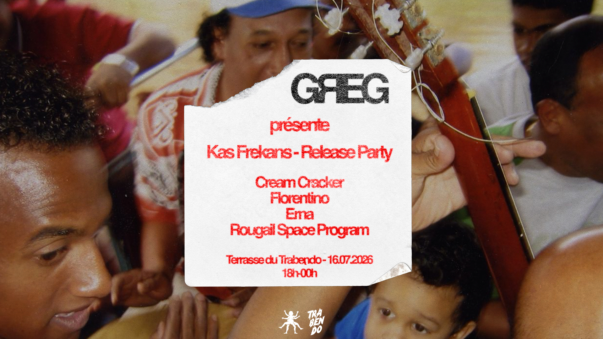 TERRASSE – Greg Release Party