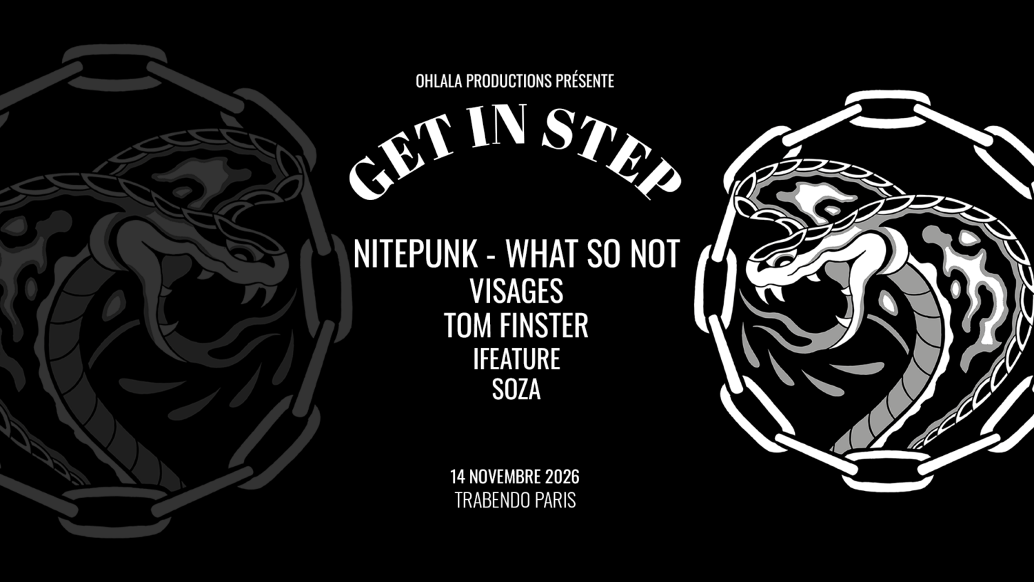 Get In Step w/ Nitepunk – What So Not – Visages & More