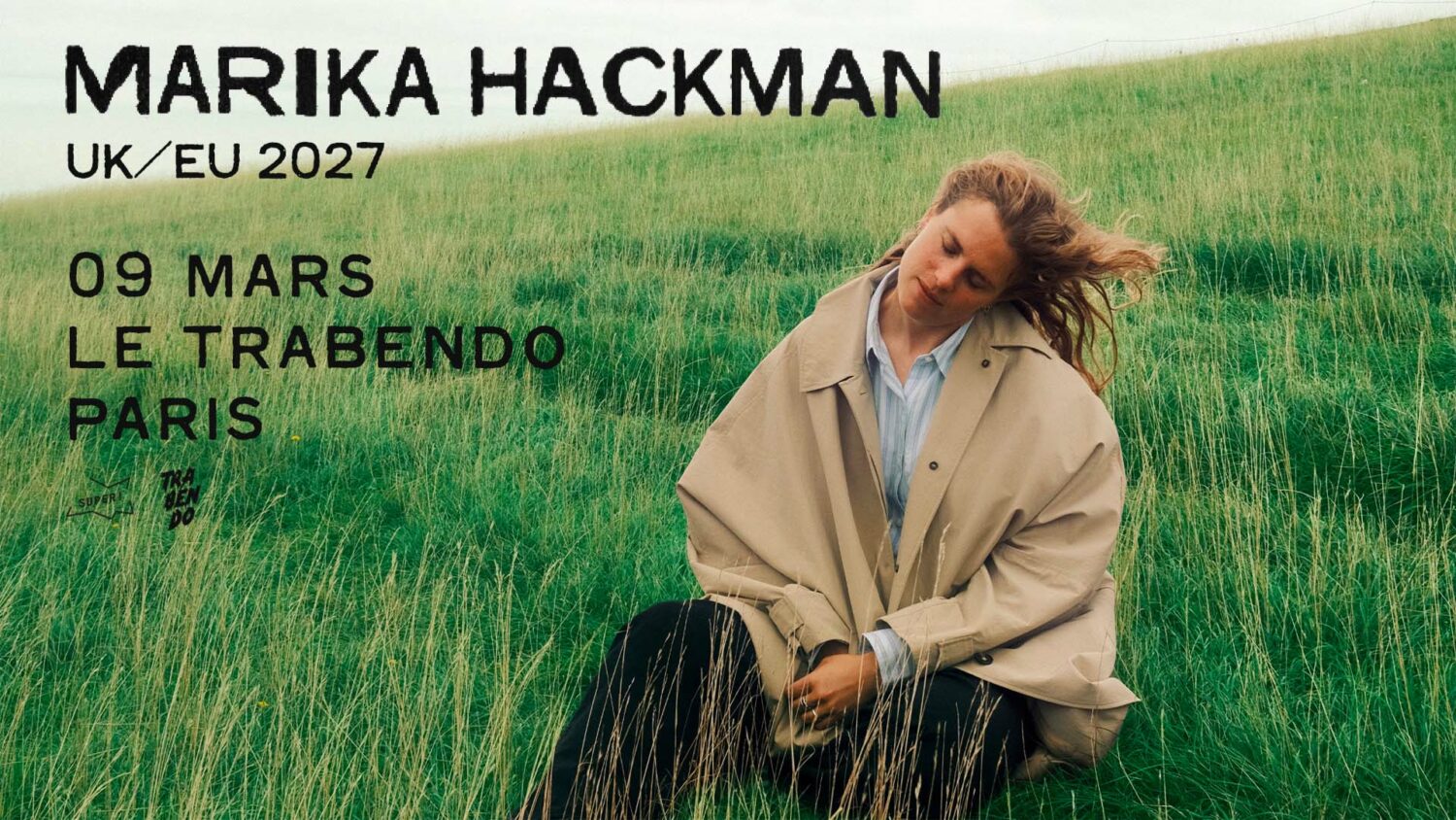 Affiche Marika Hackman en concert au Trabendo