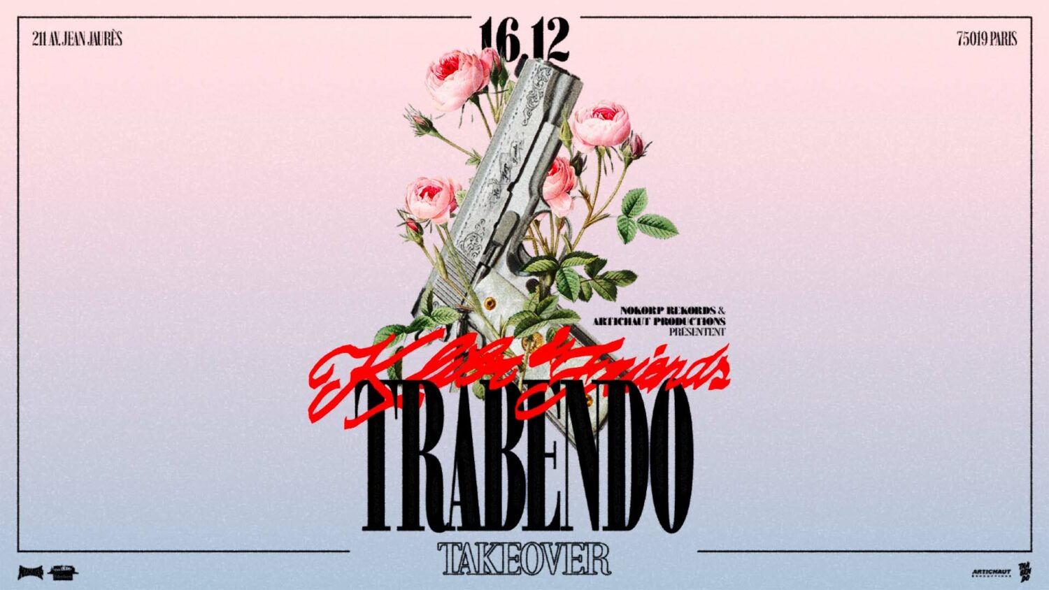 Affiche Klibr&friends Takeover en concert au Trabendo